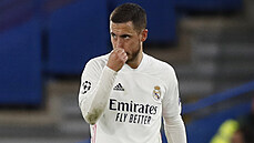 Eden Hazard, belgický fotbalista Realu Madrid, během utkání semifinále Ligy...