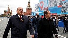 Bývalý pedseda vlády Ruské federace Dmitrij Medvedv a souasný ruský premiér...