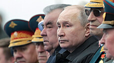 Z vojenské pehlídky v Moskv ped rokem