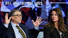 Bill Gates a Melinda Gatesová (Brusel, 22. ledna 2015)