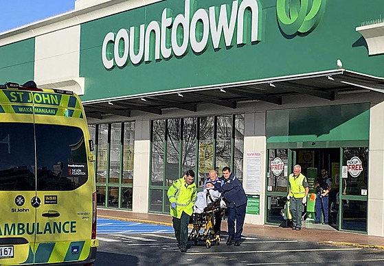 Pt zranných si vyádal útok v supermarketu ve mst Dunedin na Novém Zélandu,...