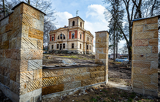 Neorenesanní vila patila prmyslníkm Ferdinandu a Josefu Goldschmidtovým.