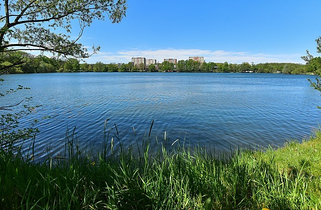 Rekreaní areál trkovit Otrokovice (kvten 2021)