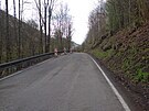Silnice II/369 u Hanuovic ve smru na Bohdkov