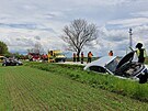 Sedm zranných si vyádala hromadná nehoda u ejkovic na eskobudjovicku (15....