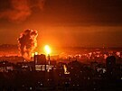 Izraelské nálety v Pásmu Gazy (15. bezna 2021)