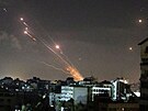 Izraelské letectvo celou noc pokraovalo v bombardování cíl v Pásmu Gazy,...