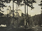 Hrad Rychmburk na dobových pohlednicích