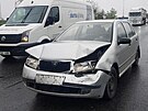 Hromadná nehoda v Kbelské ulici. (13.5.2021)