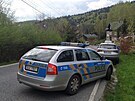 Policie vy�et�uje st�elbu v Rudolfov� na kraji Liberce. (16. kv�tna 2021)