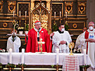 Hlavní mi celebroval kardinál Dominik Duka. (16. 5. 2021)