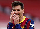 Barcelonský fotbalista Lionel Messi.