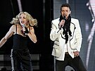 Madonna a Justin Timberlake (New York, 30. dubna 2008)