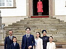 Dánská královská rodina (Fredensborg, 15. kvtna 2021)