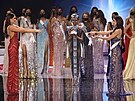 Mexianka Andrea Meza (vlevo), Miss Universe 2019 Zozibini Tunzi a Brazilka...