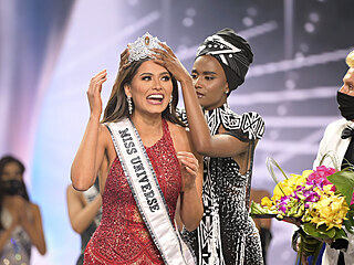 Miss Universe 2020 Andrea Meza (Los Angeles, 16. května 2021)