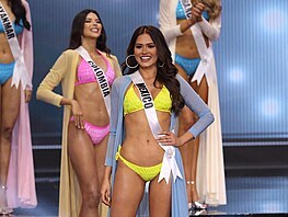 Mexianka Andrea Meza na Miss Universe 2020 (Los Angeles, 16. kvtna 2021)