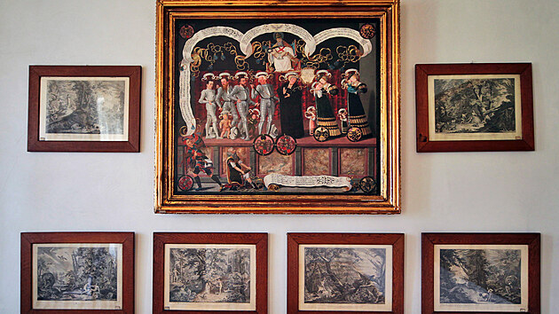 V obrazárně kynžvartského zámku budou k vidění více než tři desítky obrazů dosud ukrytých v depozitáři.