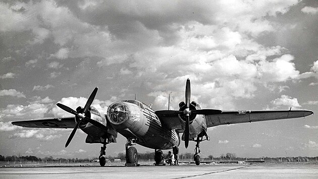 XB-26H Marauder pro testy tandemovho podvozku