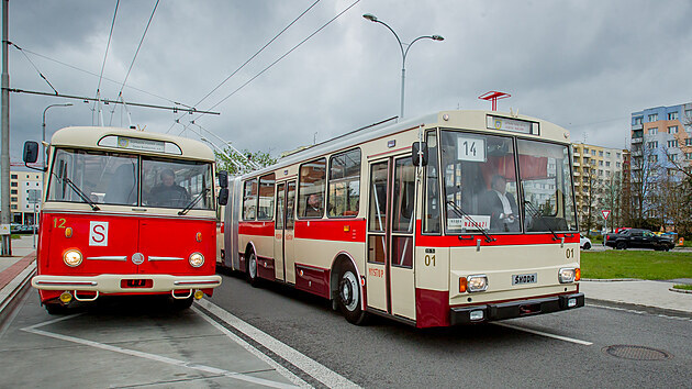 Jubileum trolejbusové dopravy plánoval Dopravní podnik slavit s veřejností, kvůli opatřením to však možné není. Trolejbus Škoda 15 Tr se pouze slavnostně projel po městě.