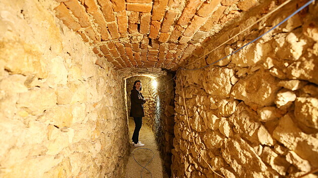 Z většiny přístupné je už i podzemí letohrádku Portz Insel, který opravuje vinařská rodina Cibulkových.