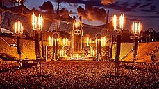 Koncerty kapely Rammstein bývají plné ohnivých efekt