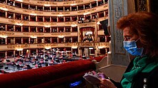 Po sedmi měsících otevřela slavná opera La Scala v Miláně. (10. května 2021)