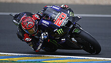 Fabio Quartararo pi kvalifikaci na Velkou cenu Francie