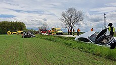Sedm zran�ných si vy�ádala hromadná nehoda u �ejkovic na �eskobud�jovicku (15....