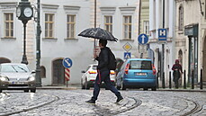 Celé Česko, včetně Prahy, zasáhl intenzivní déšť. (13. května 2021)