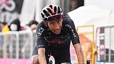 VYERPANÝ. Egan Bernal dojídí do cíle esté etapy italského Gira.