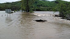 Slovensko kvli deti suují záplavy. (18. kvtna 2021)