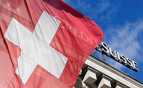 Sídlo výcarské banky Credit Suisse v Lucernu (5. února 2020)