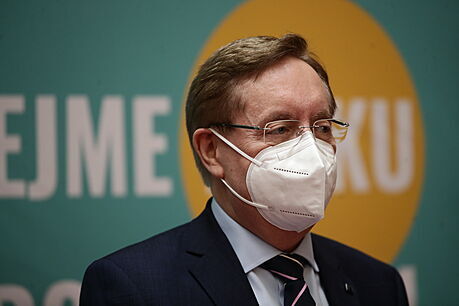 Ministr zdravotnictví Petr Arenberger potvrdil svou rezignaci. (25. kvtna 2021)