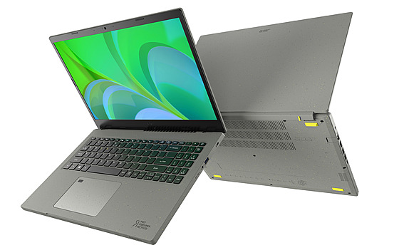 Acer Aspire Vero je vyroben z recyklovaných materiál a je uivatelsky upgradovatelný. To dnes není samozejmost.