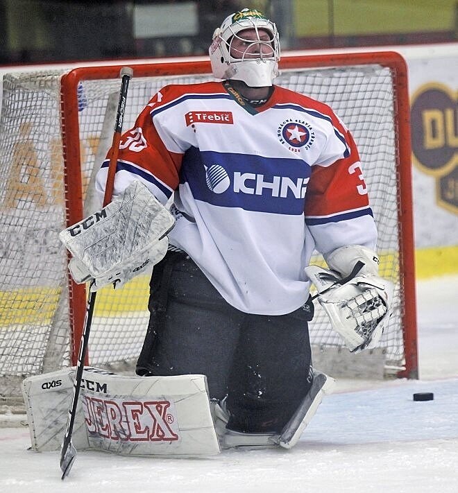 T�ebí�ský branká� Pavel Jekel