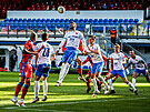 Momentka ze zápasu FC Viktoria Plze vs. FC Baník Ostrava