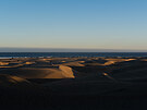 Písené duny v Maspalomas na jihu ostrova Gran Canaria. Jih je velmi...