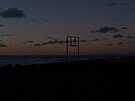 Krátce po západu slunce na plái Confital, ostrov Gran Canaria.