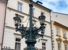 Lampa na Dra�ick�ho n�m�st� op�t stoj�. (21. kv�tna 2021)