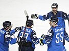 Finská radost na mistrovství svta.