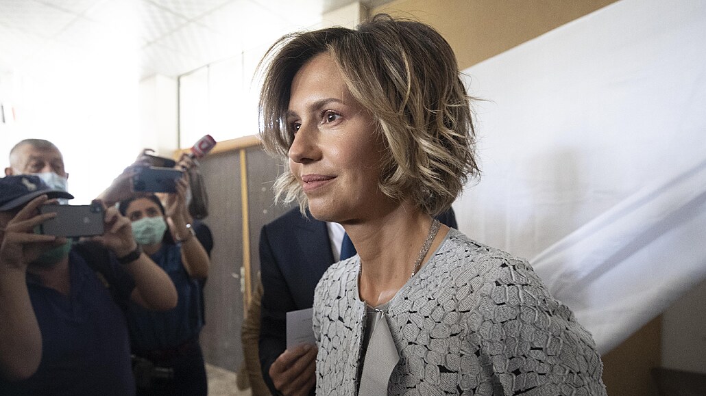 Syrská první dáma Asma Asadová (26. kv�tna 2021)