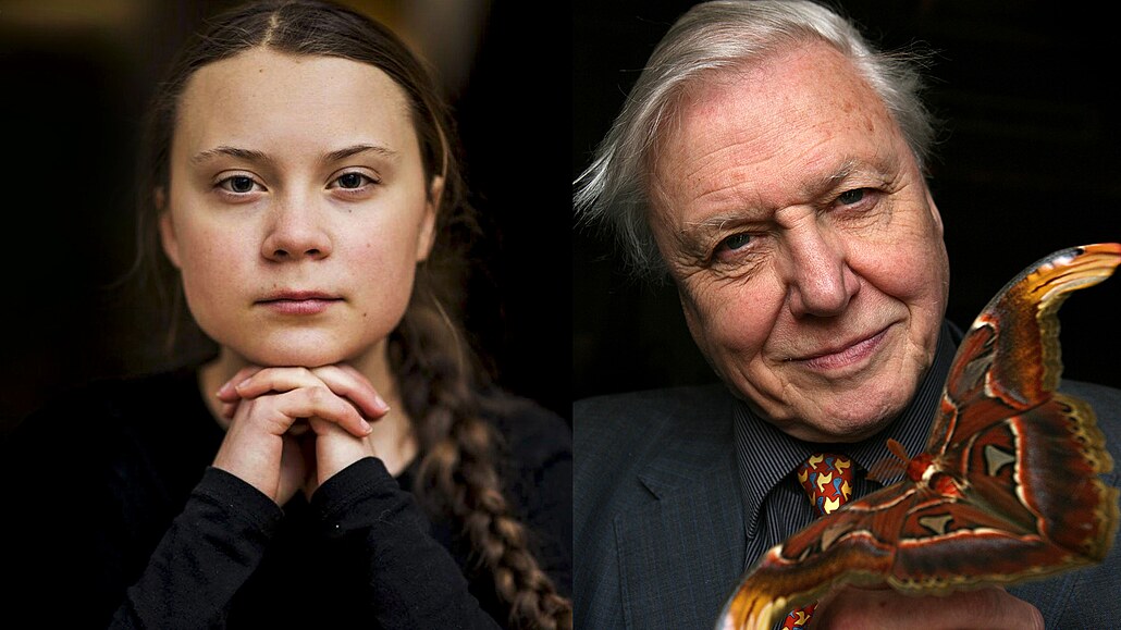 Greta Thunbergová a David Attenborough