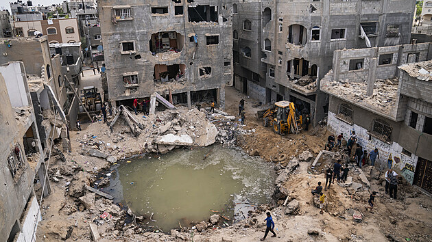 Nsledky izraelskch nlet a ostelovn v Gaze (23. kvtna 2021)
