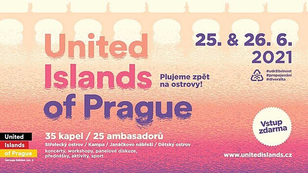 Festival United Islands se vrací do centra Prahy