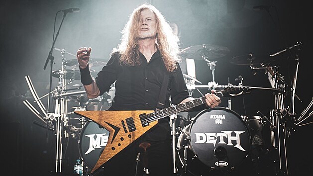 Dave Mustaine, kytarista a zpěvák Megadeth