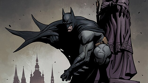 Obálka českého vydání sborníku Batman: Svět
