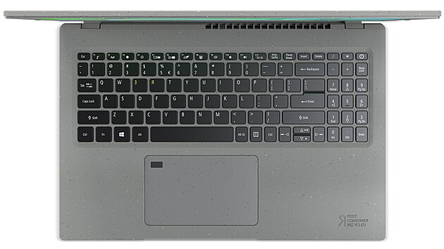 Acer Aspire Vero, notebook z recyklovanch plast.