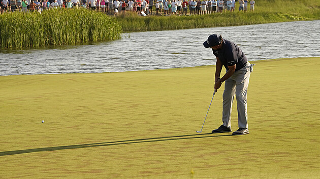 Phil Mickelson  v poslednm kole PGA Championship.