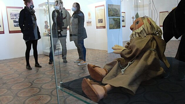 Výstava s názvem Církevní rok pohledem loutek je v Muzeu církevního umění v Plzni k vidění až do konce října. (20. 5. 2021)
